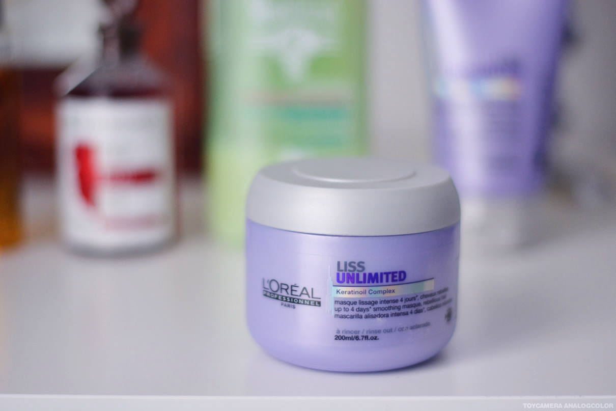 masque lissant cheveux