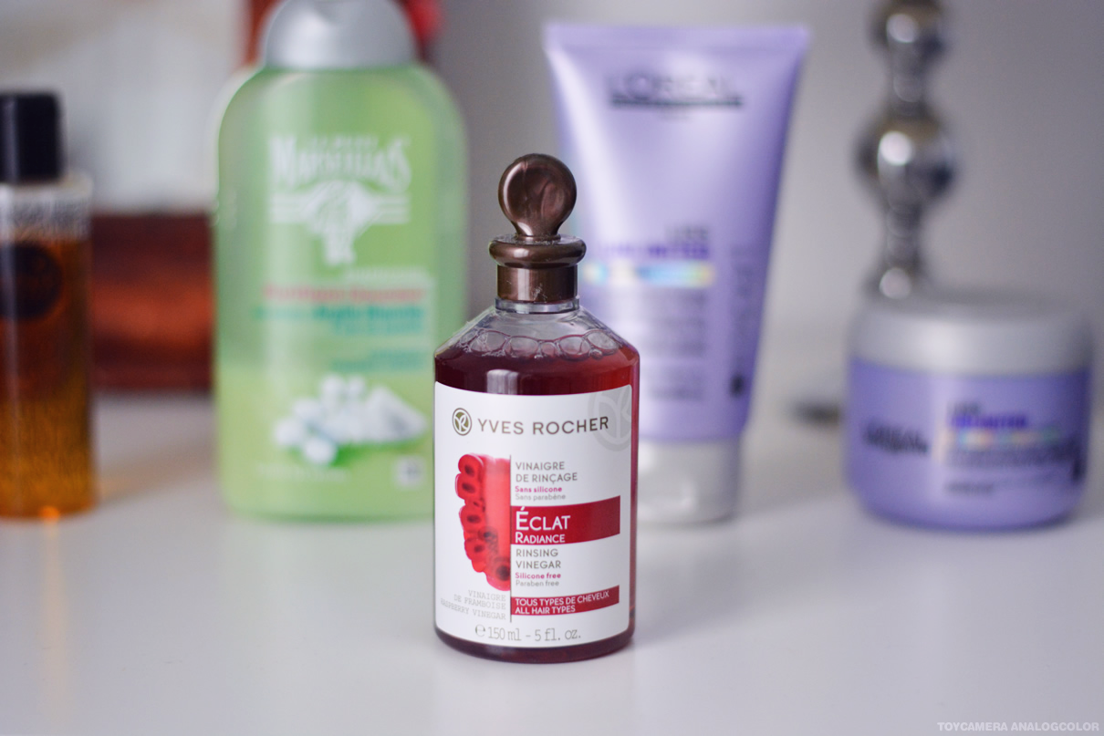 soin capillaire au vinaigre