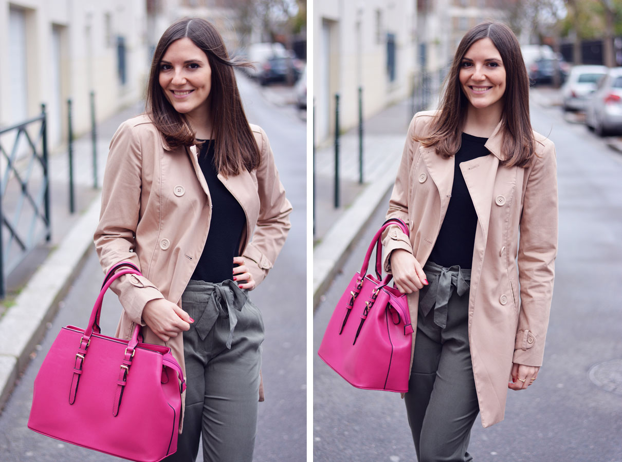 look blogueuse trench