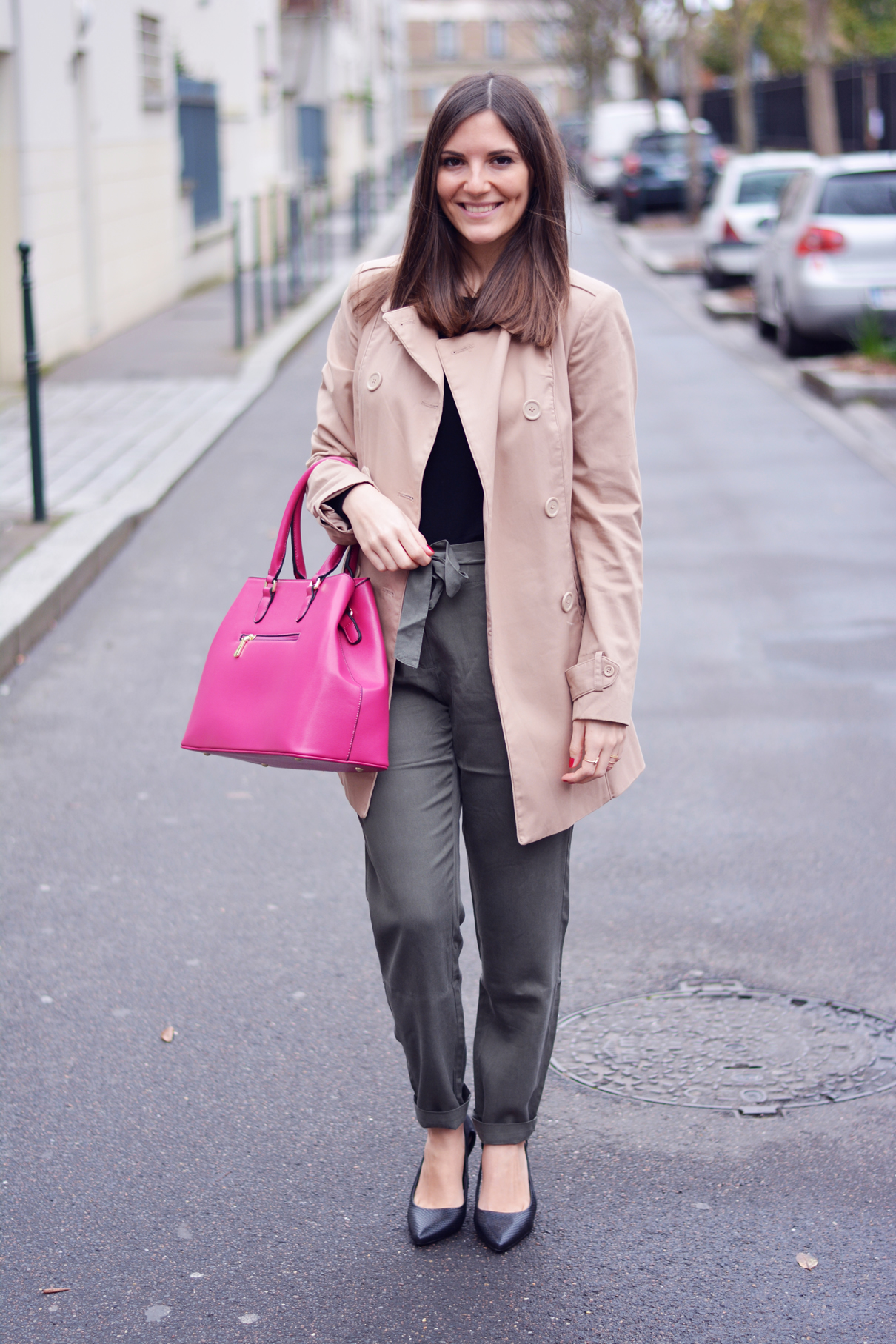 look trench beige