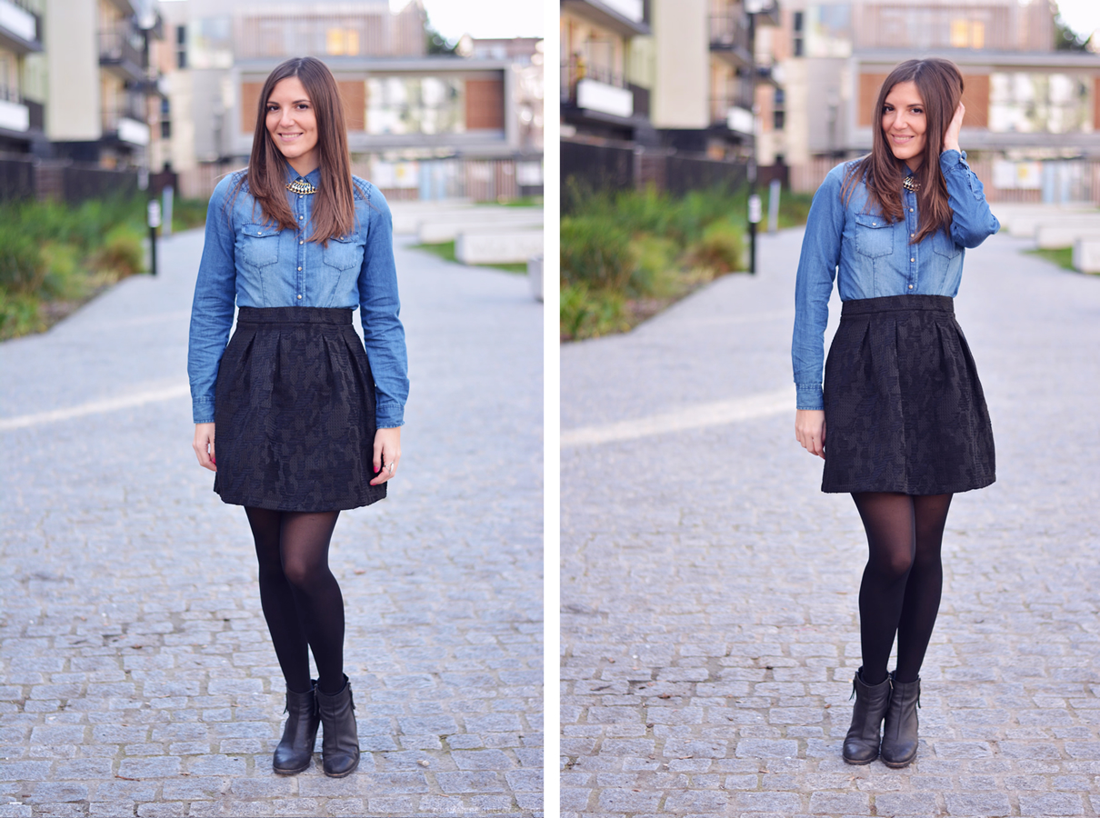 collier plastron vintage