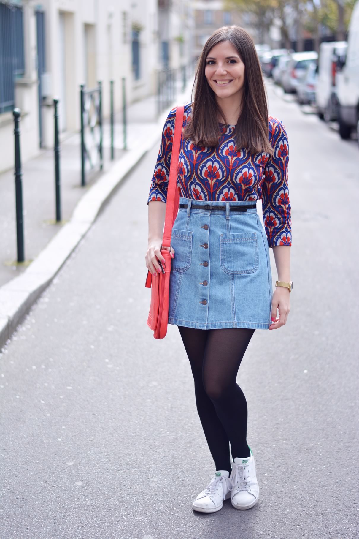 idee look jupe en jean