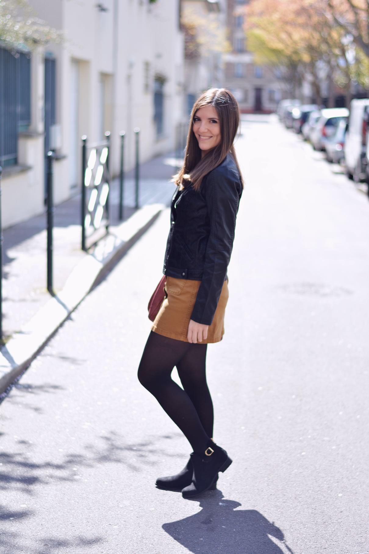 look perfecto bi matiere noir