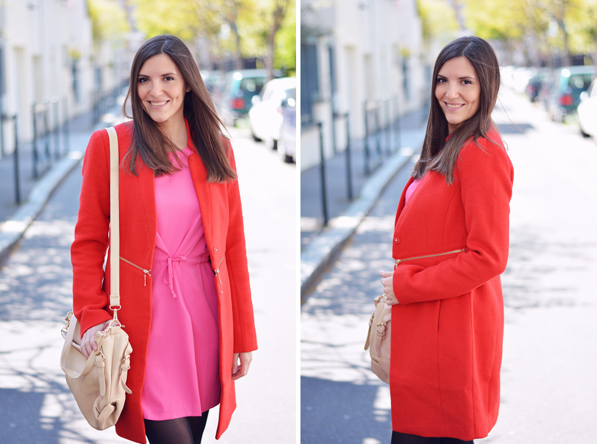 look blogueuse robe rose