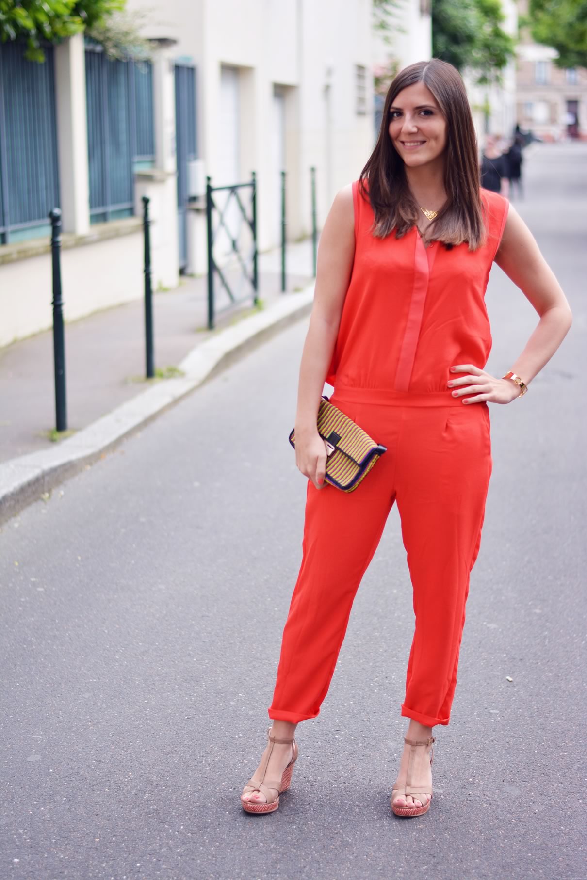 look combinaion rouge