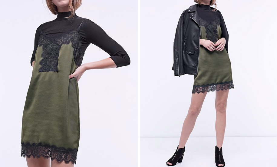 robe nuisette stradivarius