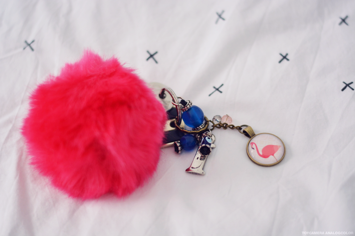 concours porte clef flamant rose