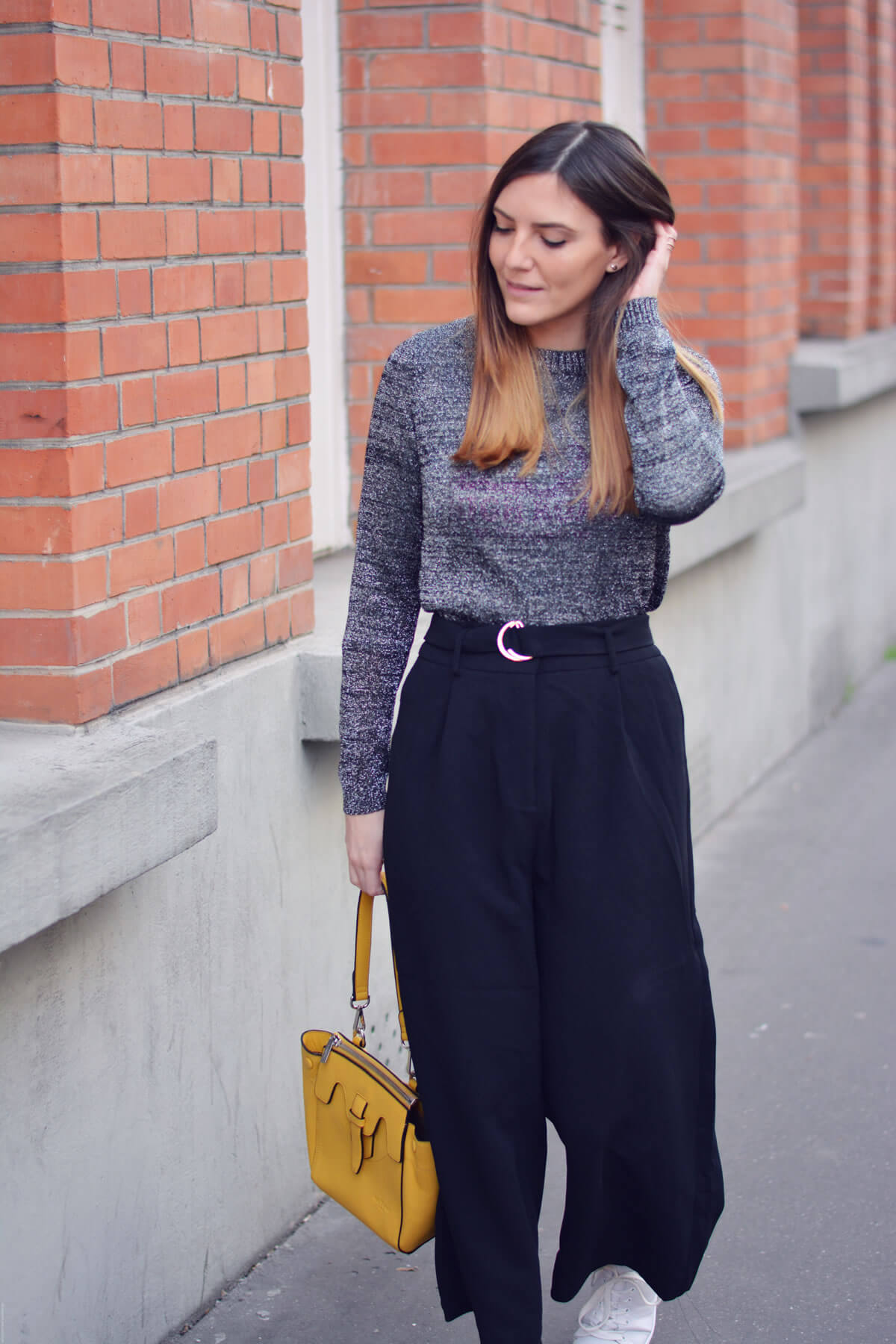 look avec une jupe culotte blog mode paris