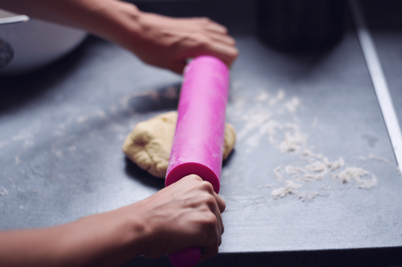 rouleau a patisserie rose