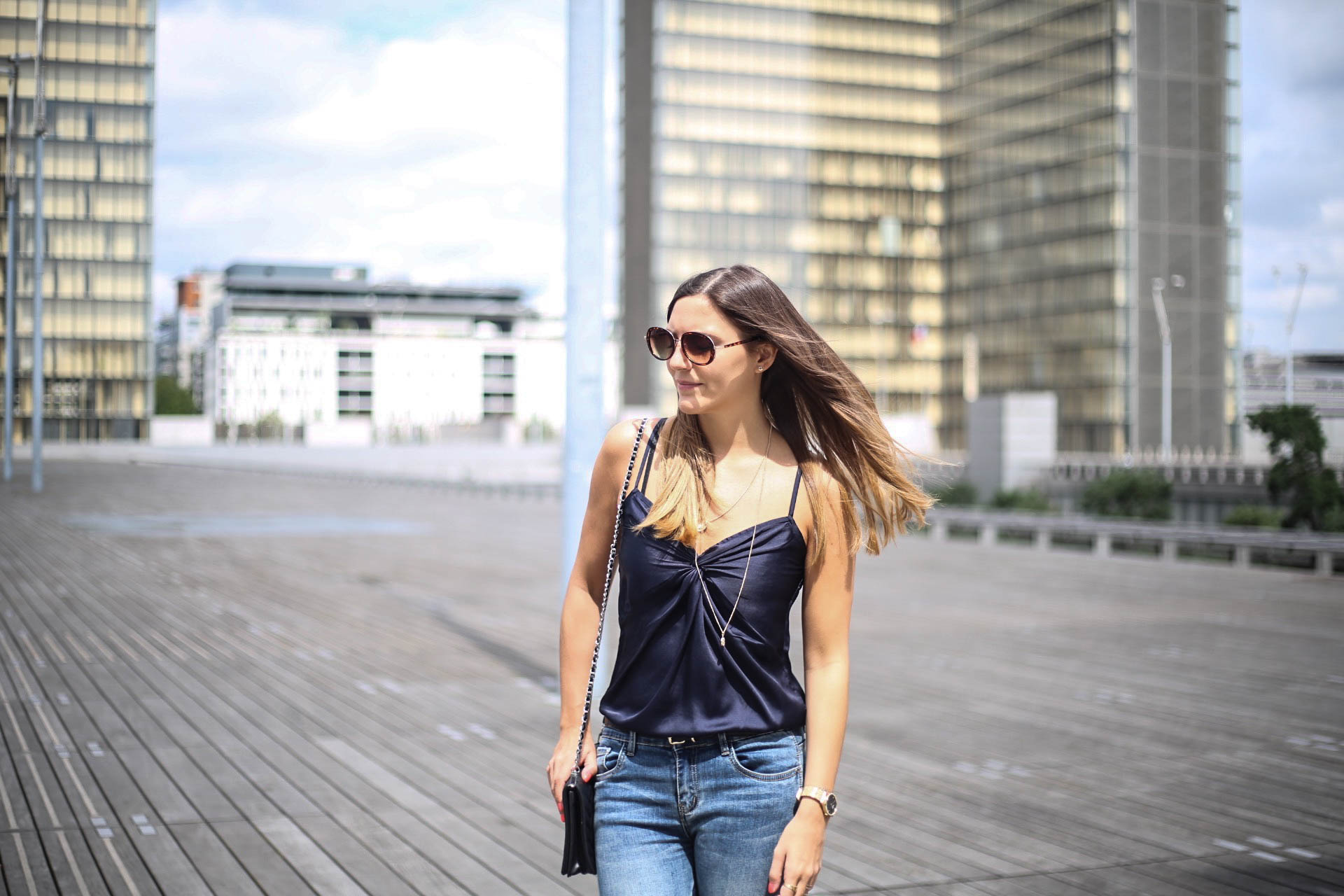 top en satin blog mode paris