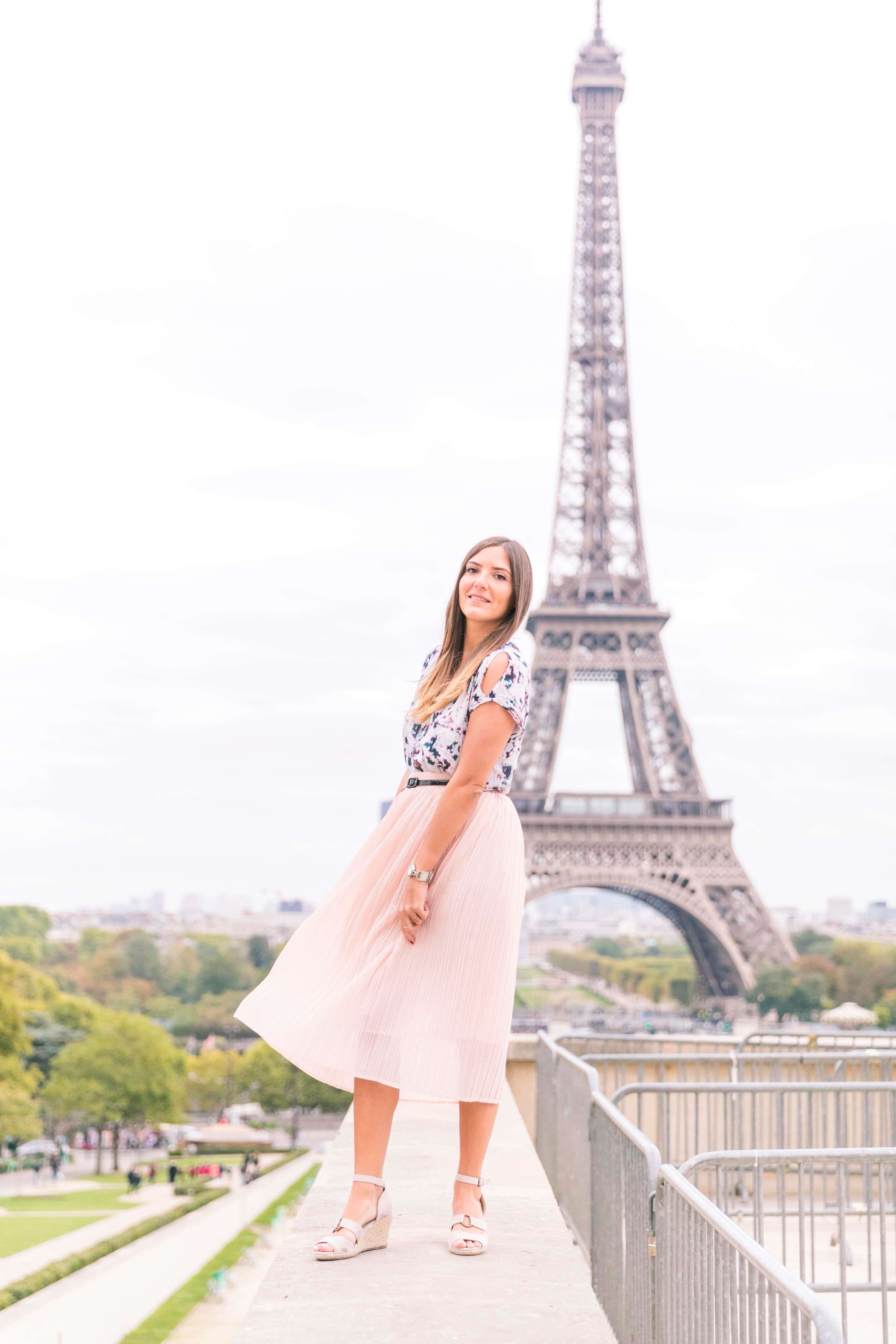 flufy dress fashion blog paris