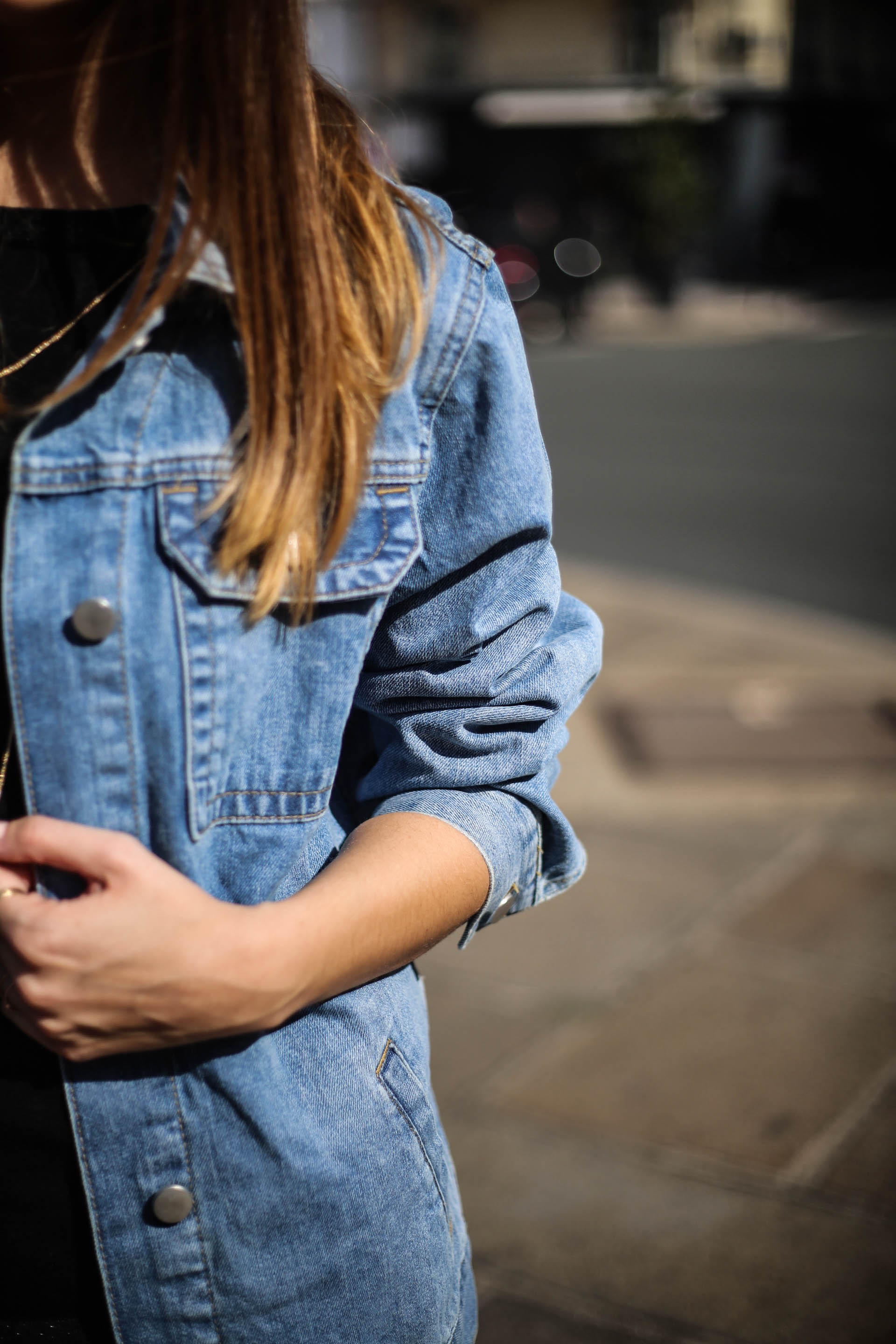 ou trouver une veste oversize en jean blog mode paris