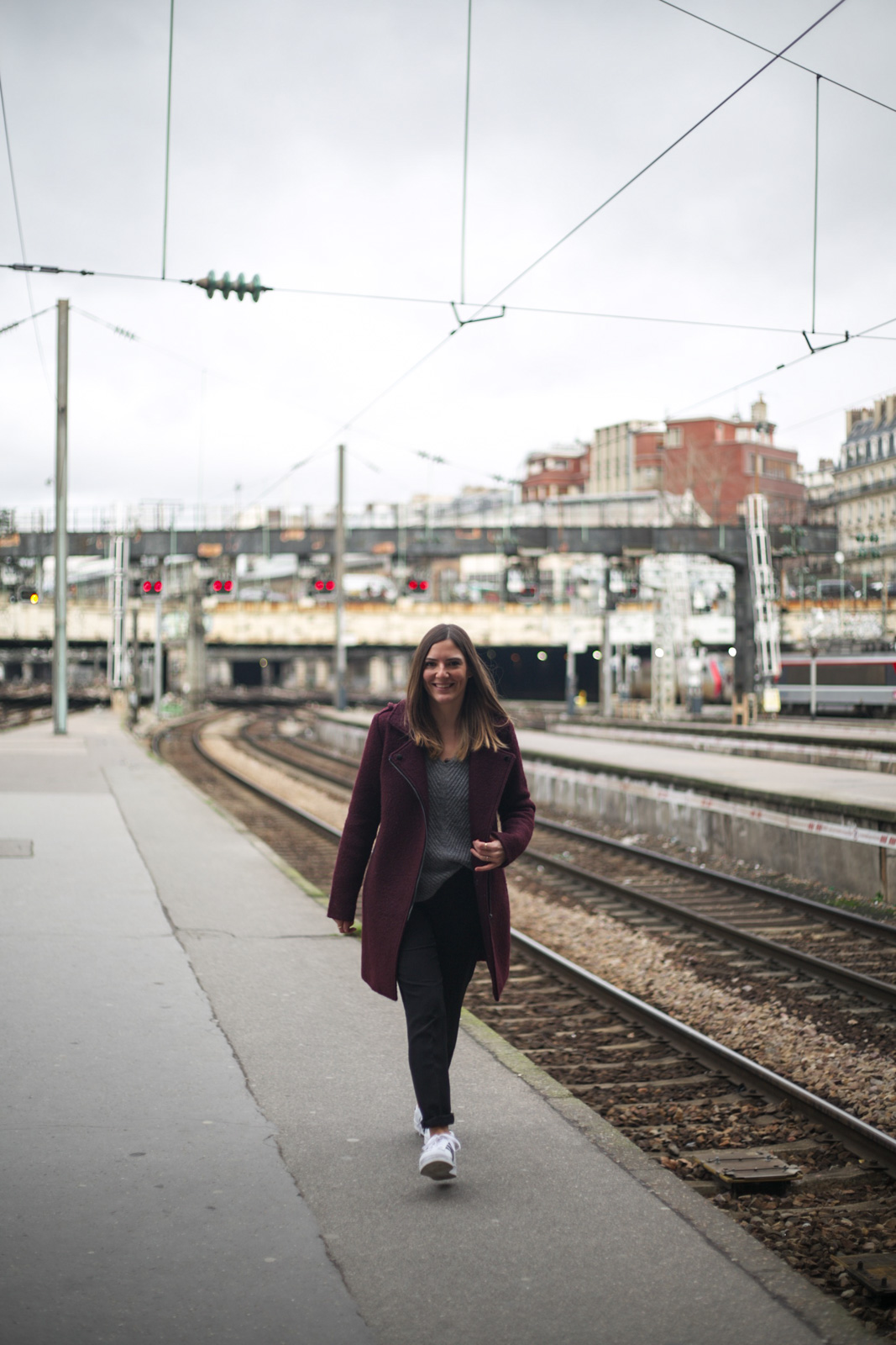 shooting a la gare saint lazare