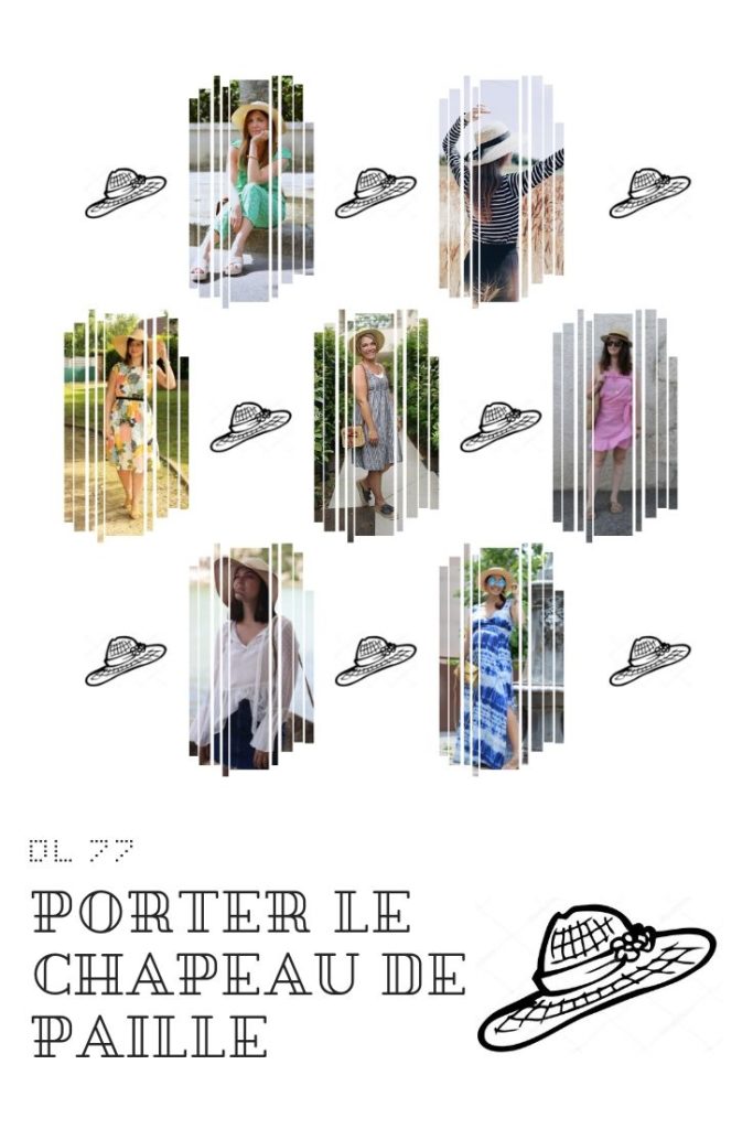 look chapeau de paille