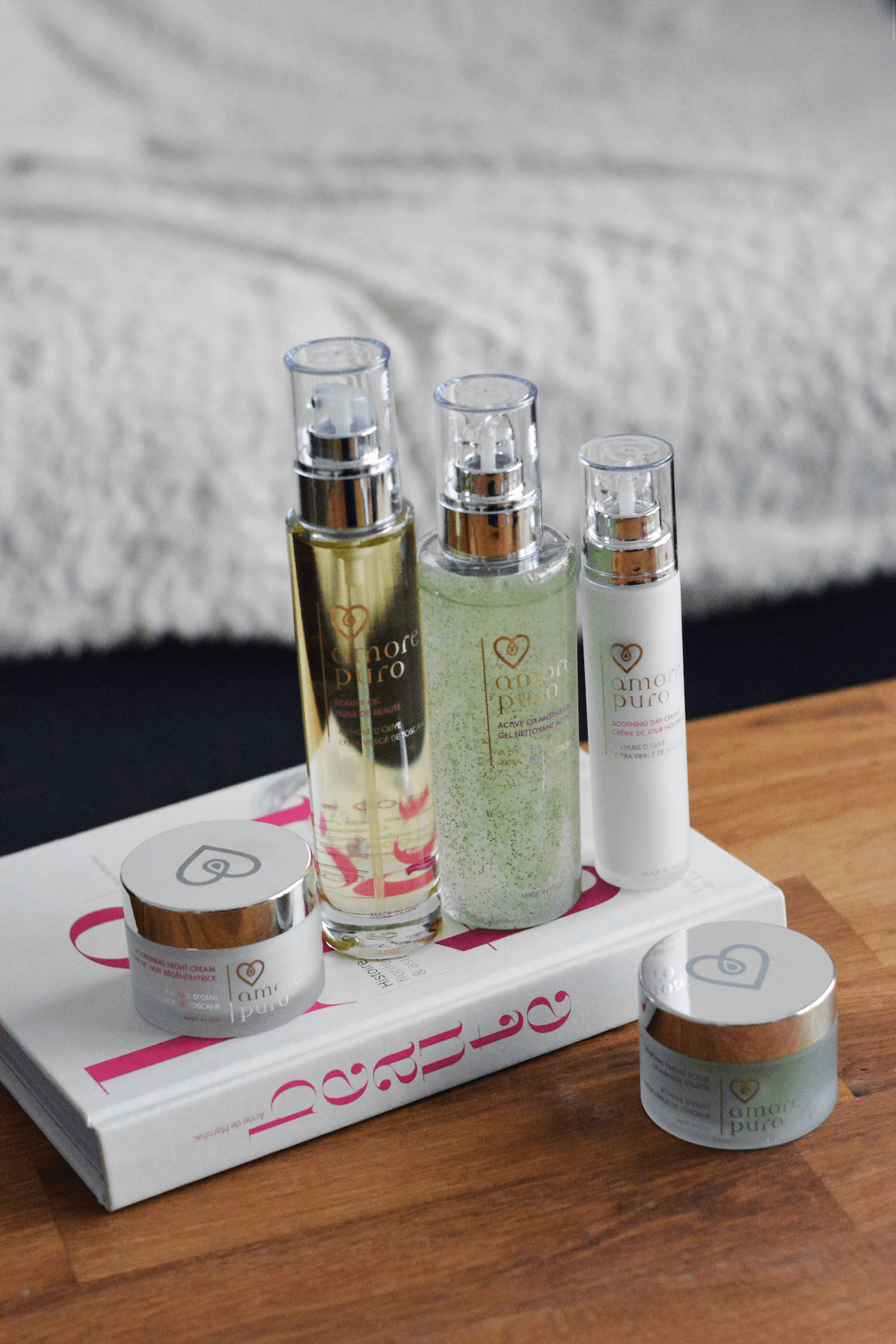 routine visage amore puro blog beaute paris